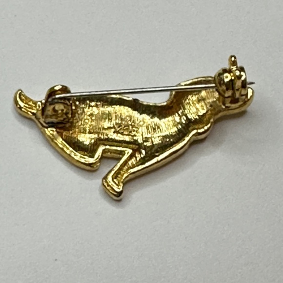 Vintage Enameled Dog Pin - Picture 5 of 7